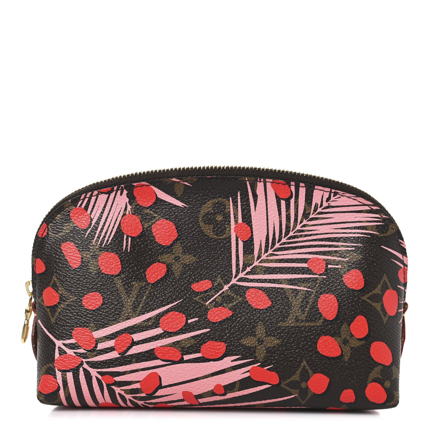 Louis Vuitton Monogram Jungle Dots Cosmetic Pouch Sugar Pink Poppy 1 of 6