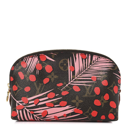 Louis Vuitton Monogram Jungle Dots Cosmetic Pouch Sugar Pink Poppy 1 of 6