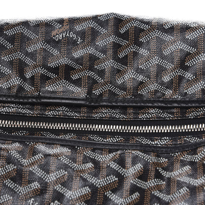 Goyard Goyardine Fidji Zip Hobo Black 10 of 11