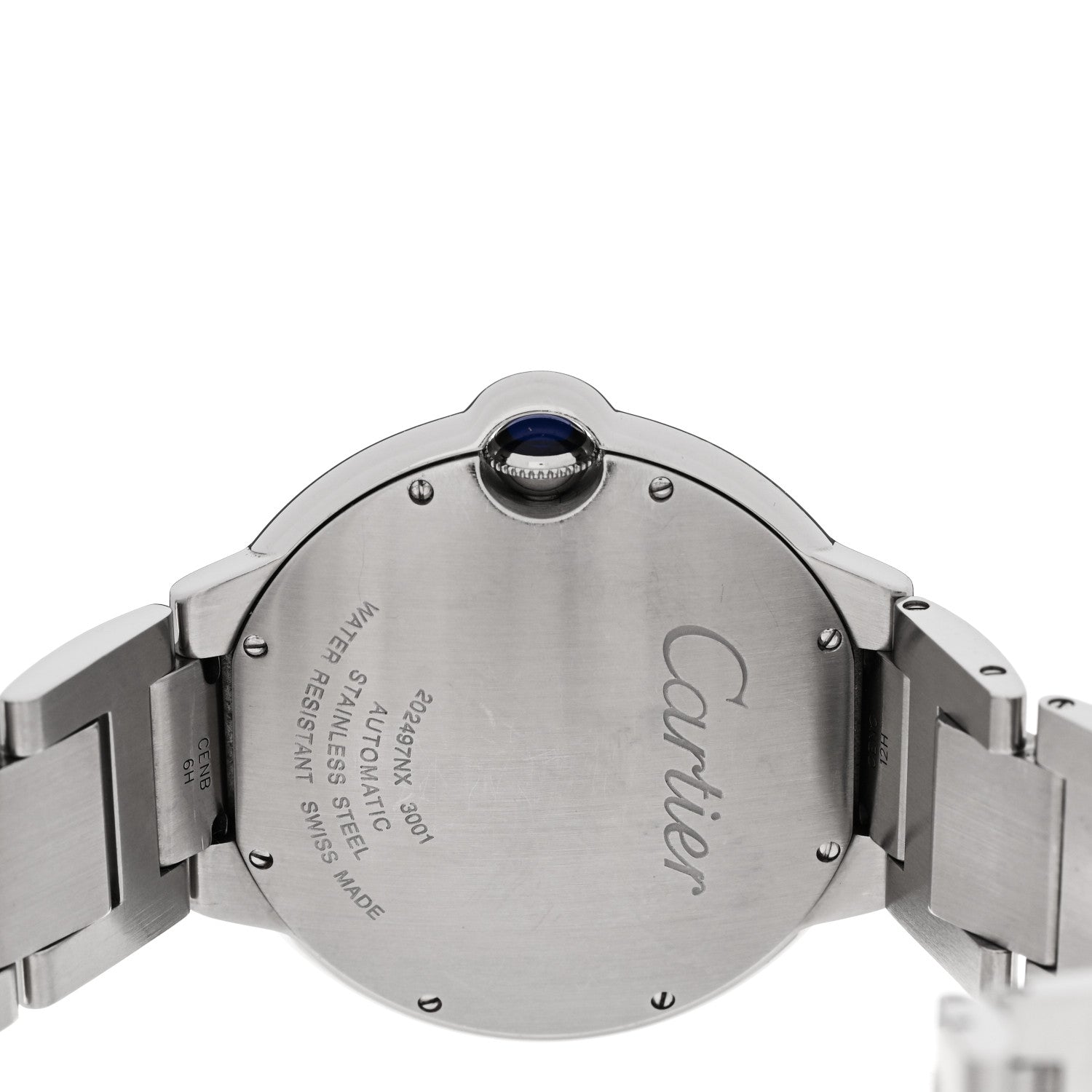 Cartier Stainless Steel 42mm Ballon Bleu De Cartier Automatic Watch 4 of 4