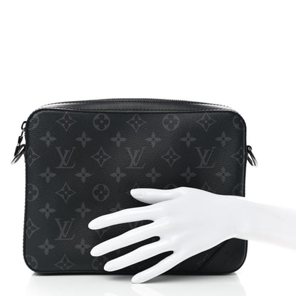 Louis Vuitton Reverse Monogram Eclipse Trio Messenger Large Pochette 2 of 8