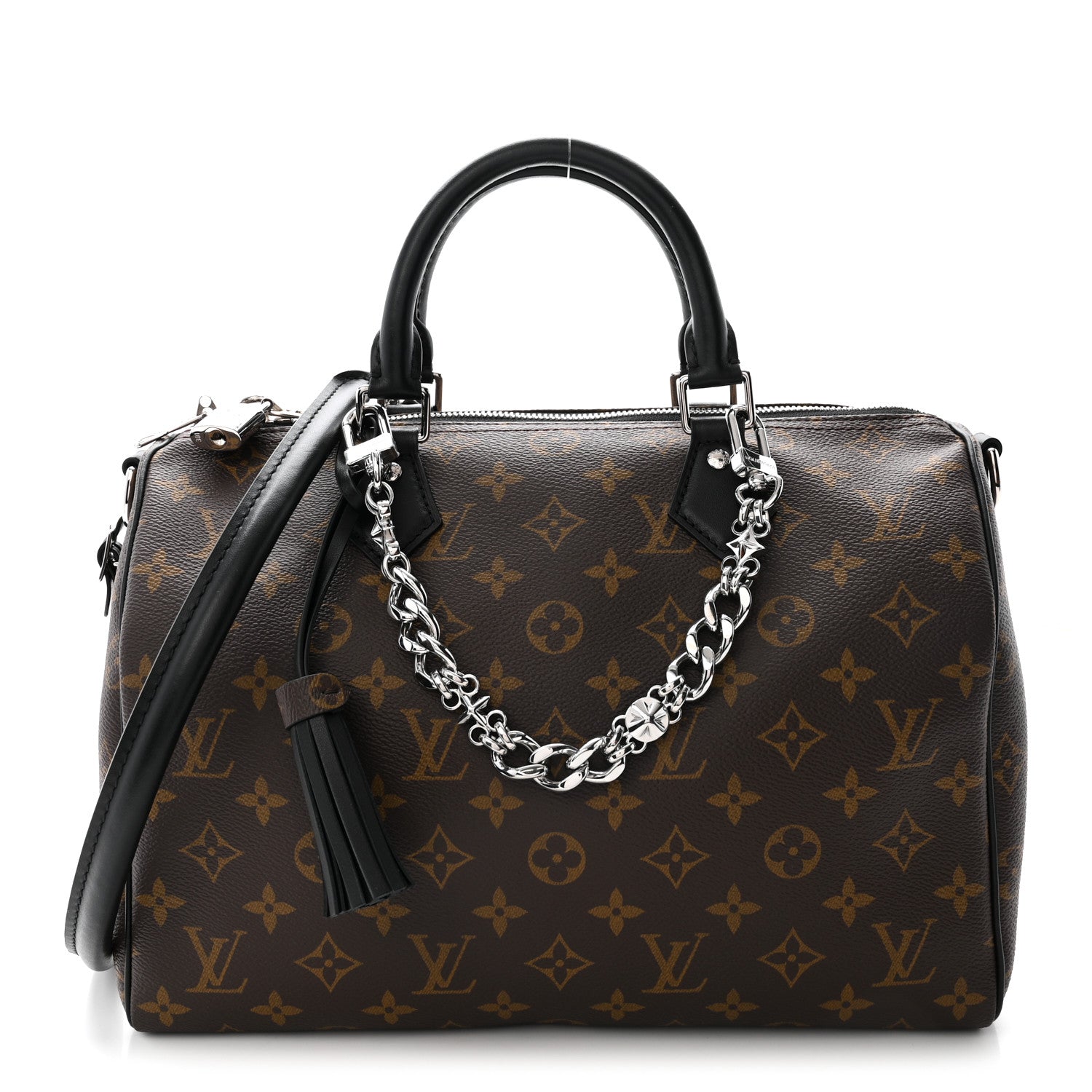 Louis Vuitton Monogram Speedy Soft 30 Dark 1 of 10