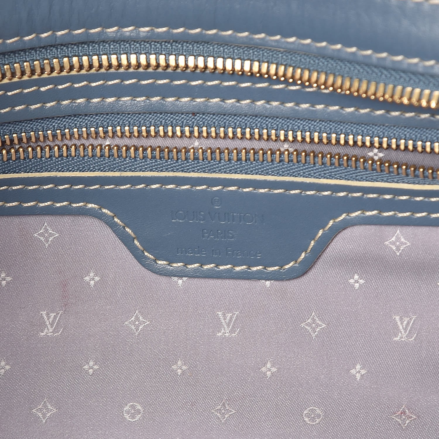 Louis Vuitton Suhali L Epanoui PM Blue 6 of 10
