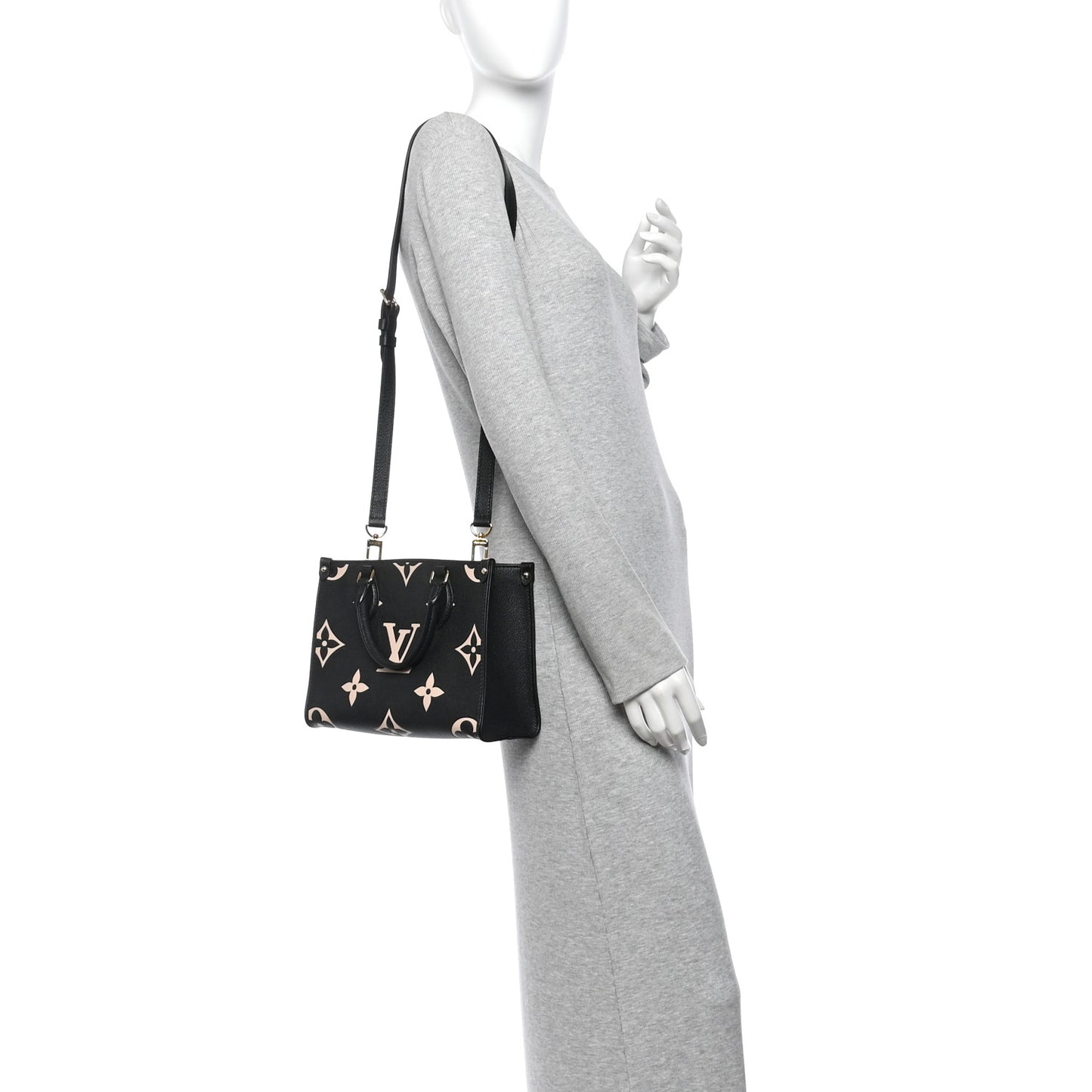 Empreinte Monogram Giant Onthego PM Black Beige