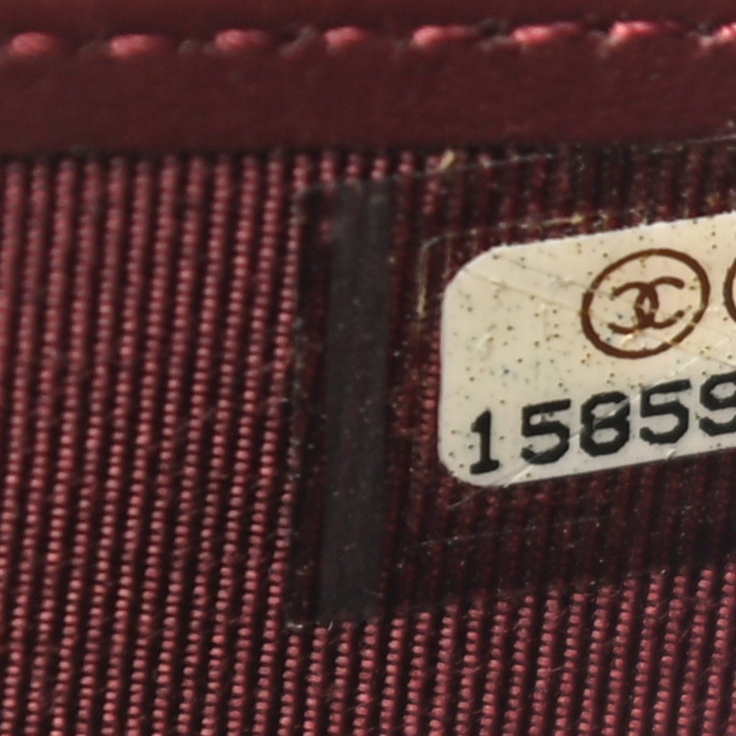 Chanel Lambskin Quilted Large Gusset Zip Around Wallet Black 8 of 14