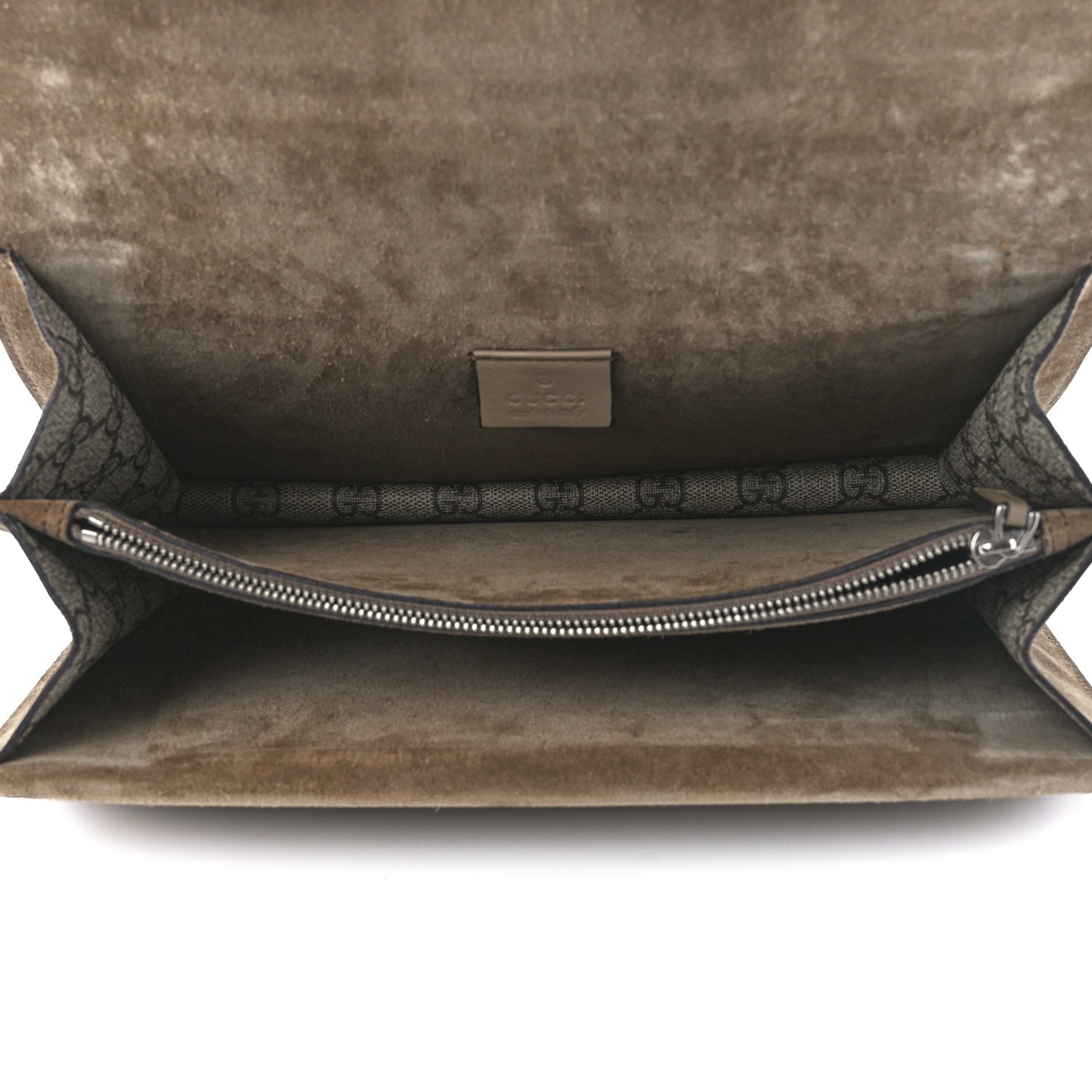 GG Supreme Monogram Small Dionysus Shoulder Bag Taupe