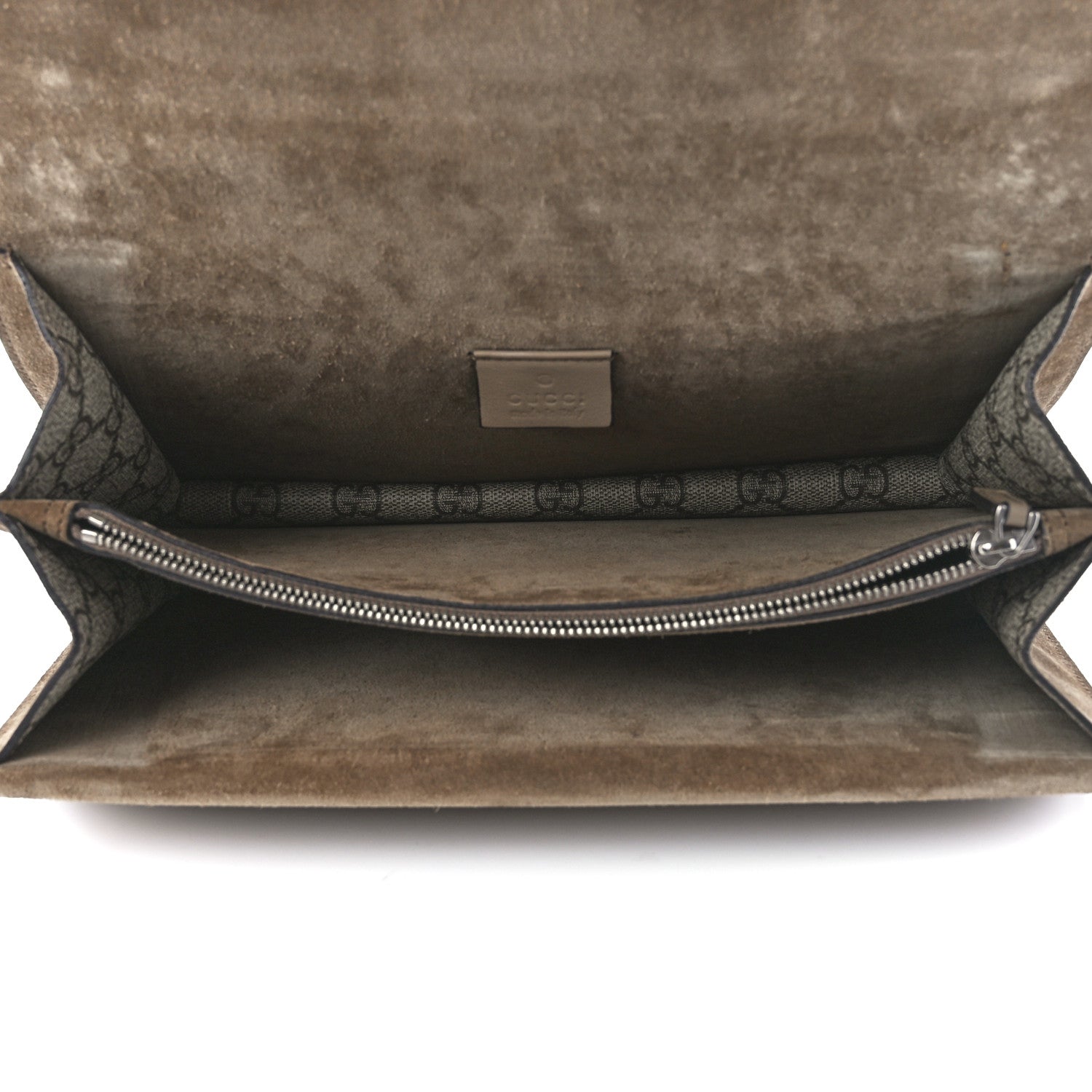 Gucci GG Supreme Monogram Small Dionysus Shoulder Bag Taupe 5 of 11
