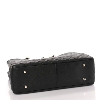 Chanel Caviar Quilted Large Shopping Tote Black 4 of 9