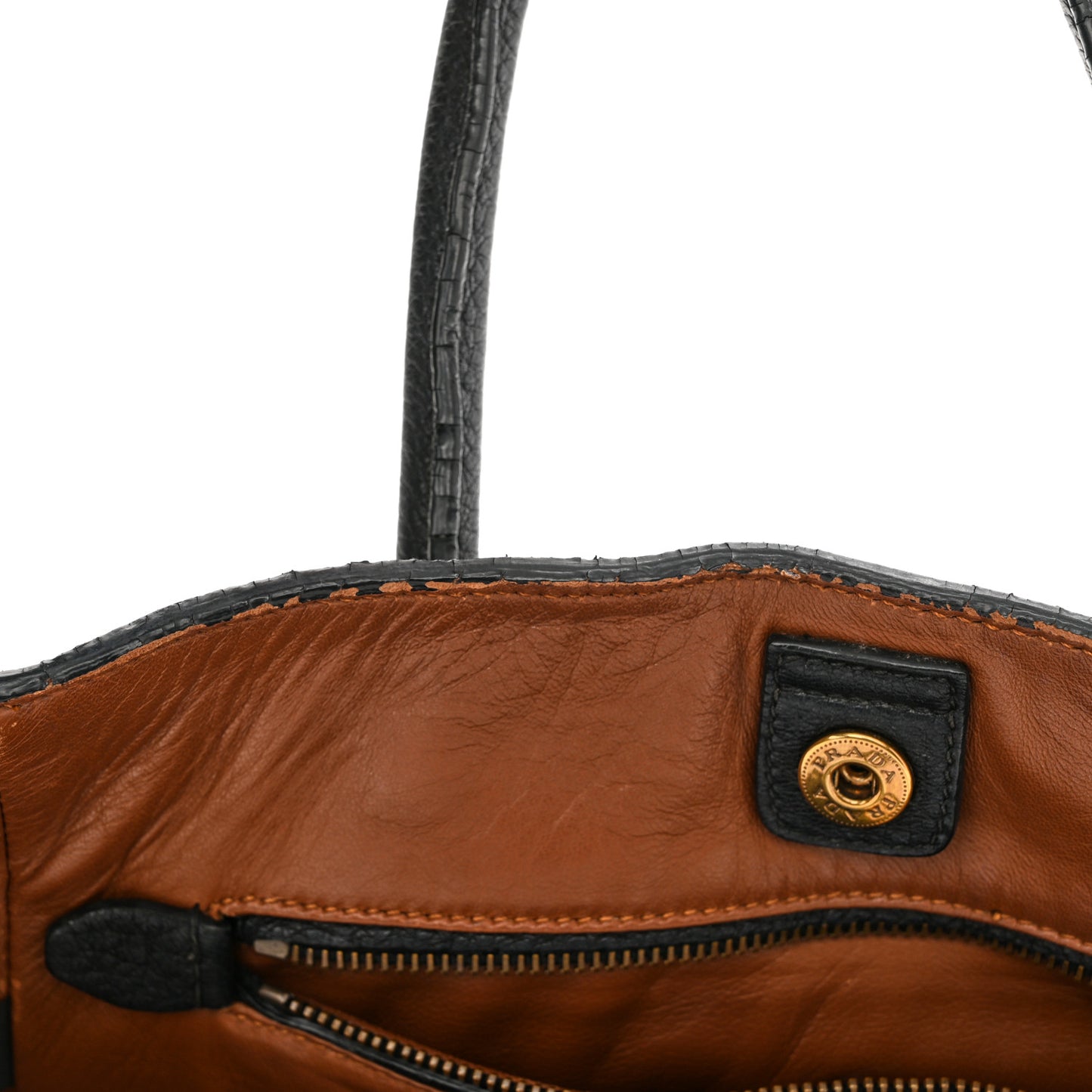 Cervo Deerskin Fringe Tote Black