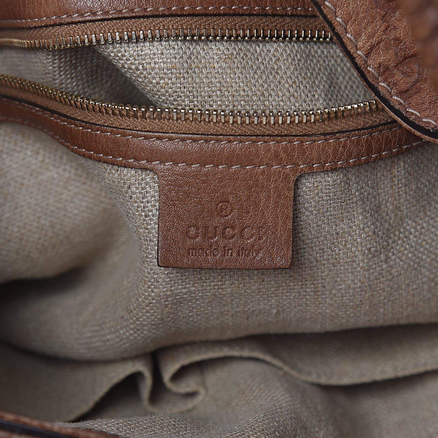Gucci Guccissima Old Libeccio Medium New Jackie Hobo Old Naturale 6 of 11