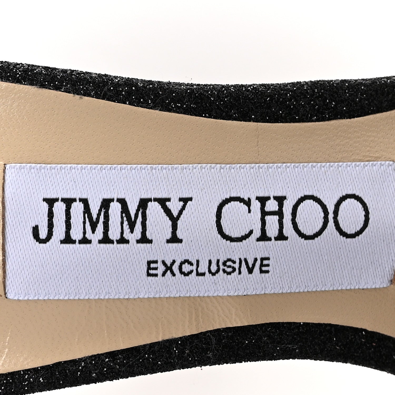 Jimmy Choo Glitter Checker Board Mesh Crystal Saeda 100 Pumps 35.5 Black 7 of 8