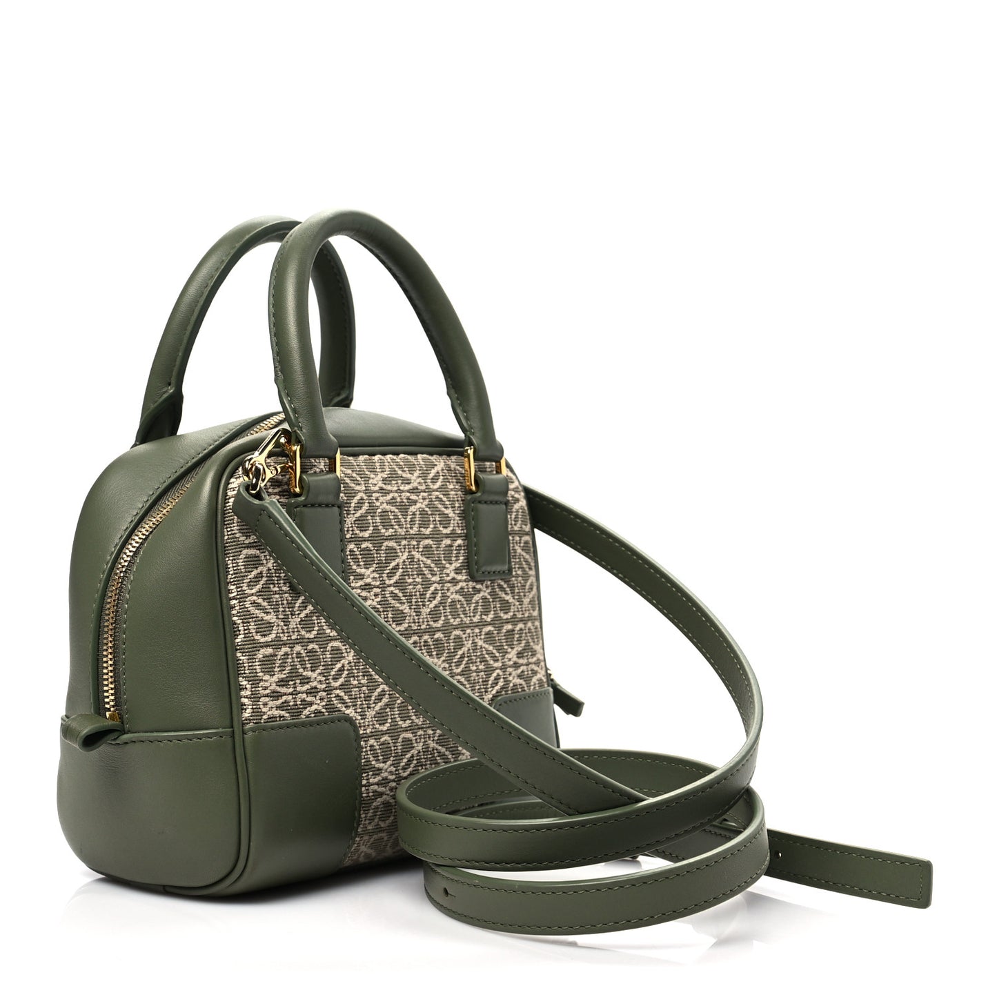 Jacquard Anagram Calfskin Amazona 16 Avocado Green