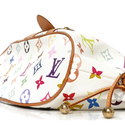 Louis Vuitton Monogram Multicolor Theda GM White 9 of 9