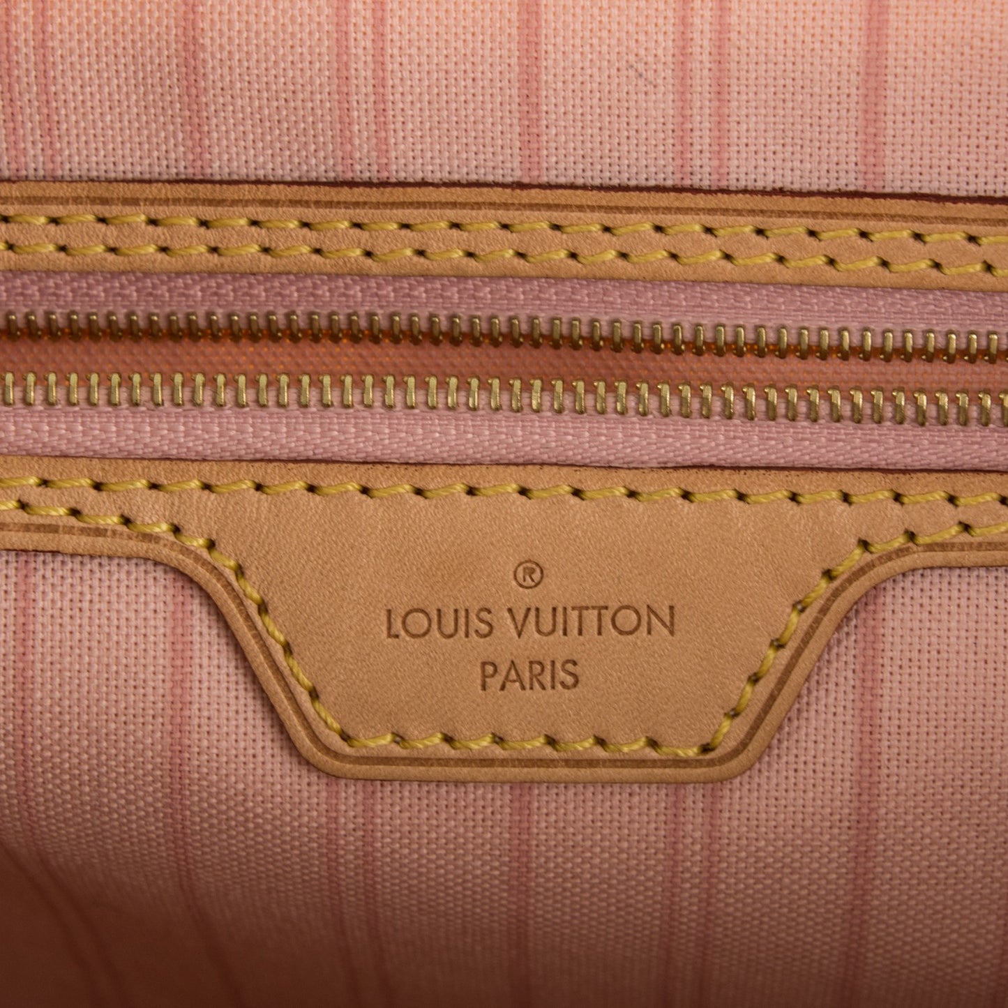 Damier Azur Delightful MM Rose Ballerine