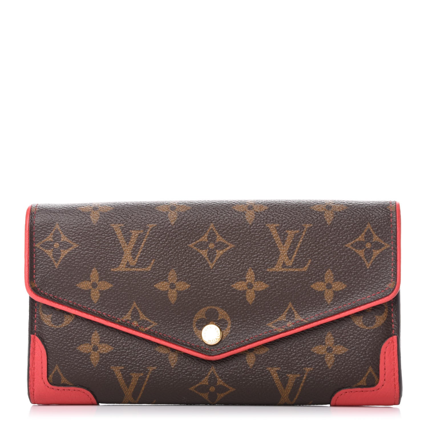 Louis Vuitton Monogram Sarah Retiro Wallet Cherry 1 of 6