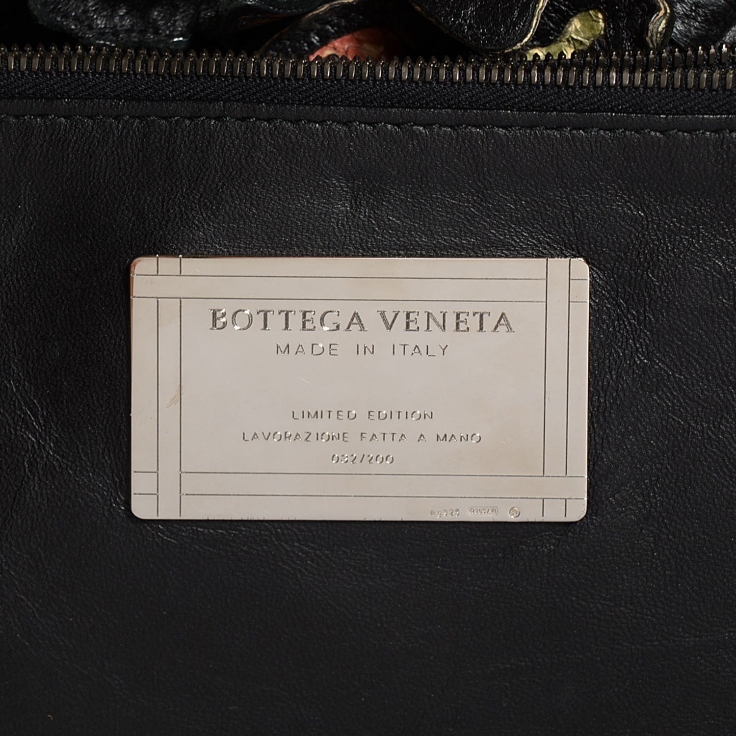 Bottega Veneta Nappa Intreciatto Medium Butterfly Cabat Nero Black 9 of 9