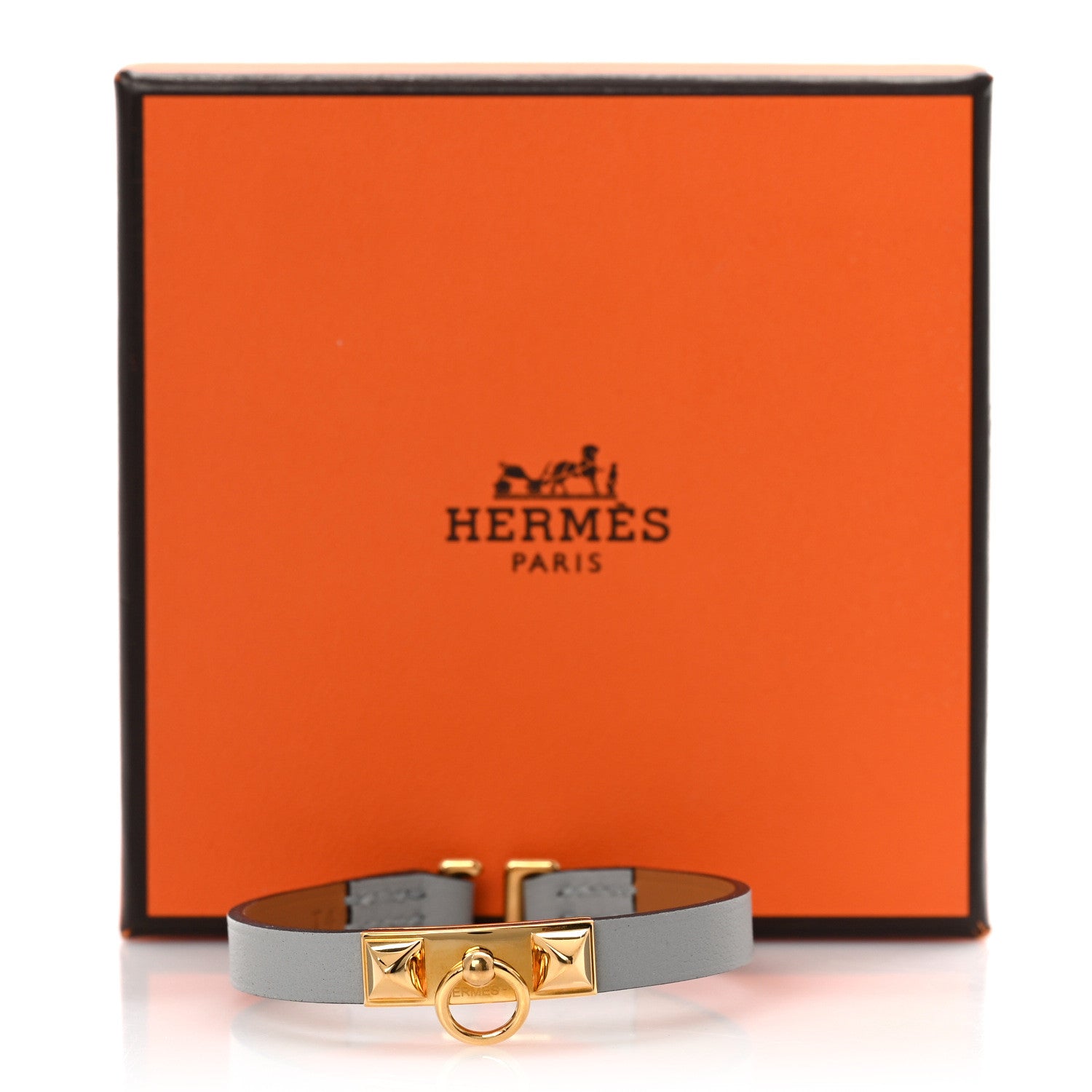 Hermes Swift Rivale Micro Bracelet T4 Bleu Lin 7 of 7