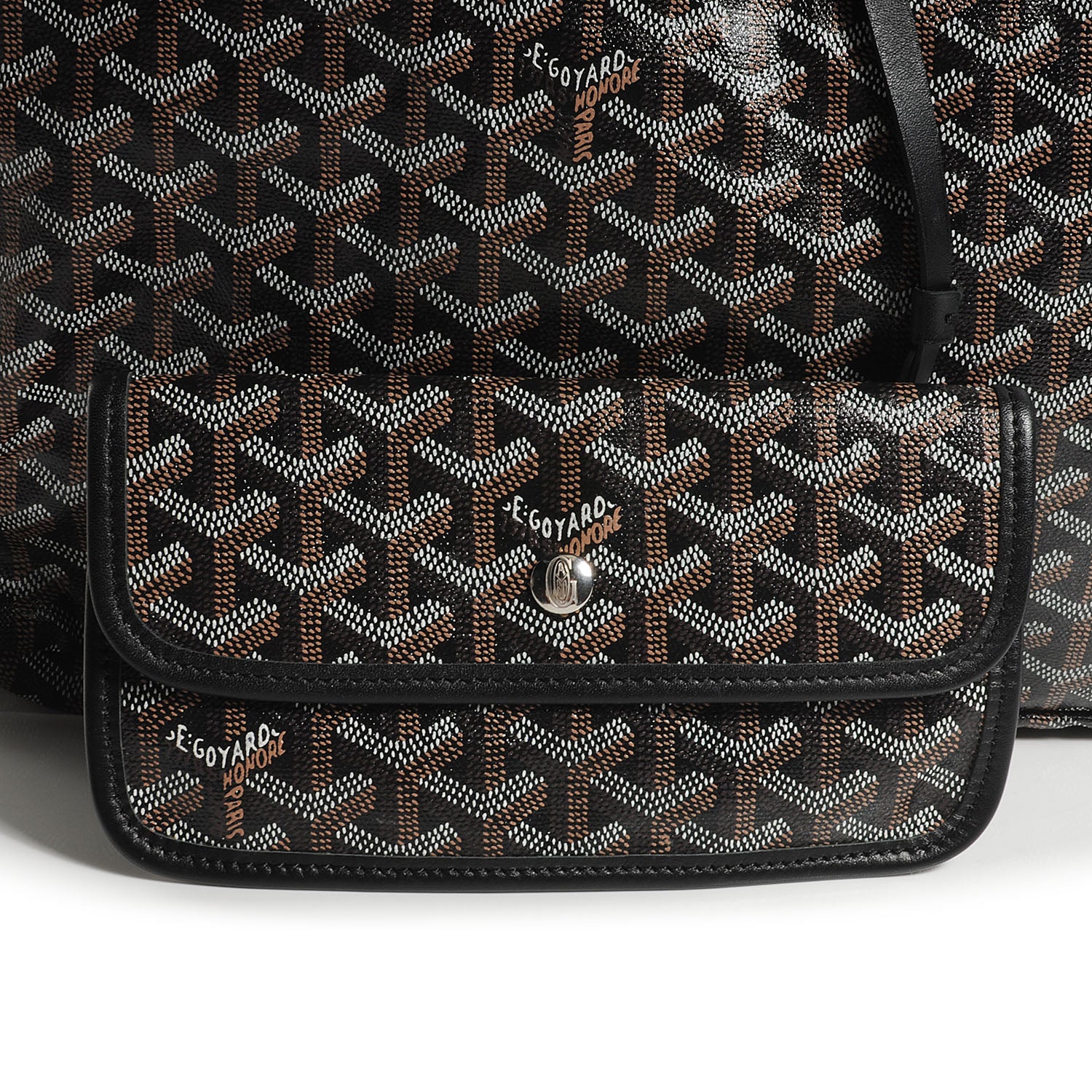 Goyard Goyardine Saint Louis GM Black 5 of 8