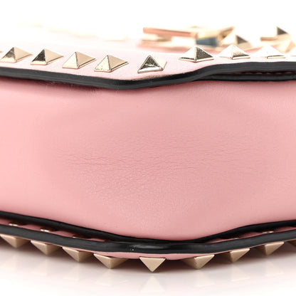 Valentino Garavani Calfskin Rockstud Flip Lock Camera Crossbody Bag Loto 10 of 16