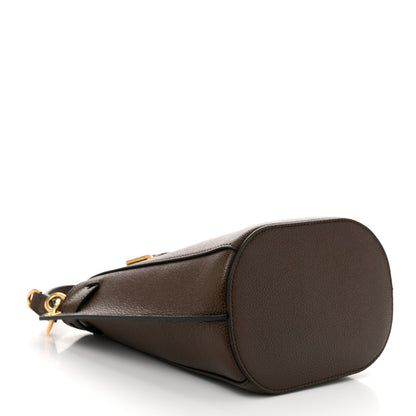 Tom Ford Grained Calfskin Mini Audrey Belt Bucket Bag Dark Khaki 4 of 9