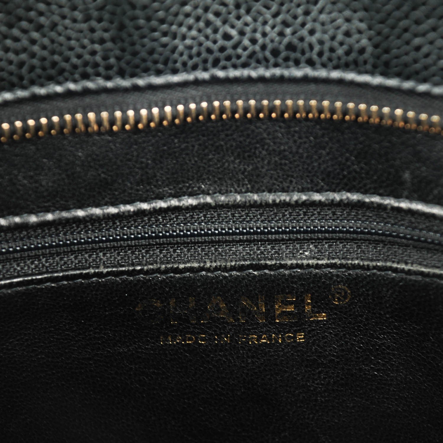 Chanel Caviar Quilted Medallion Tote Black 6 of 8