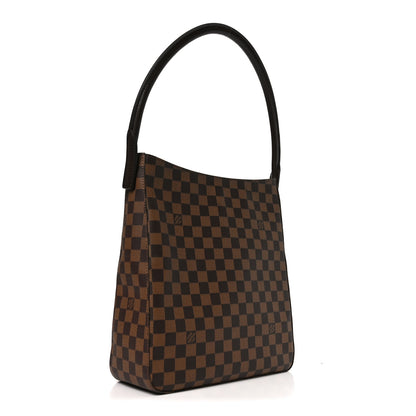 Louis Vuitton Damier Ebene Looping GM 3 of 9
