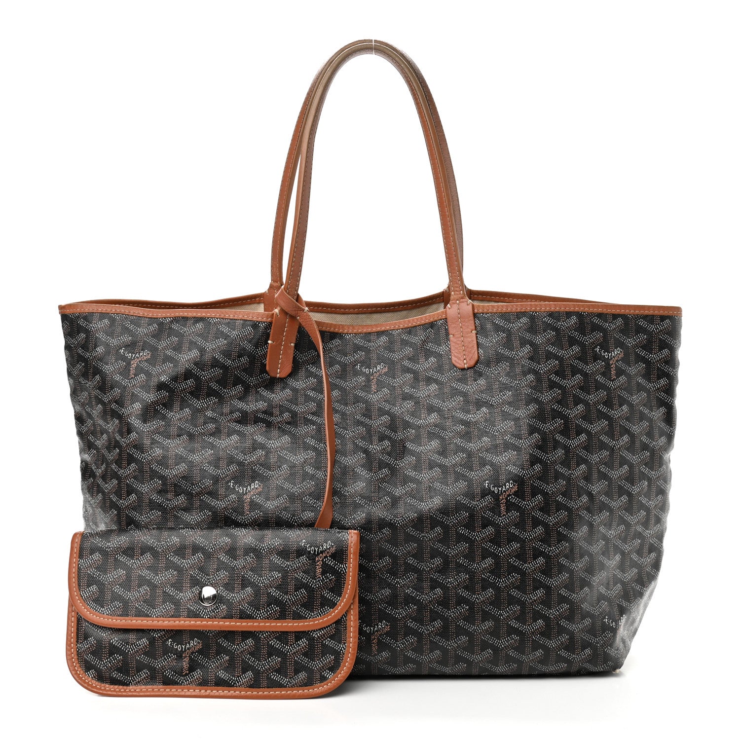Goyard Goyardine Saint Louis PM Black Gold 1 of 20