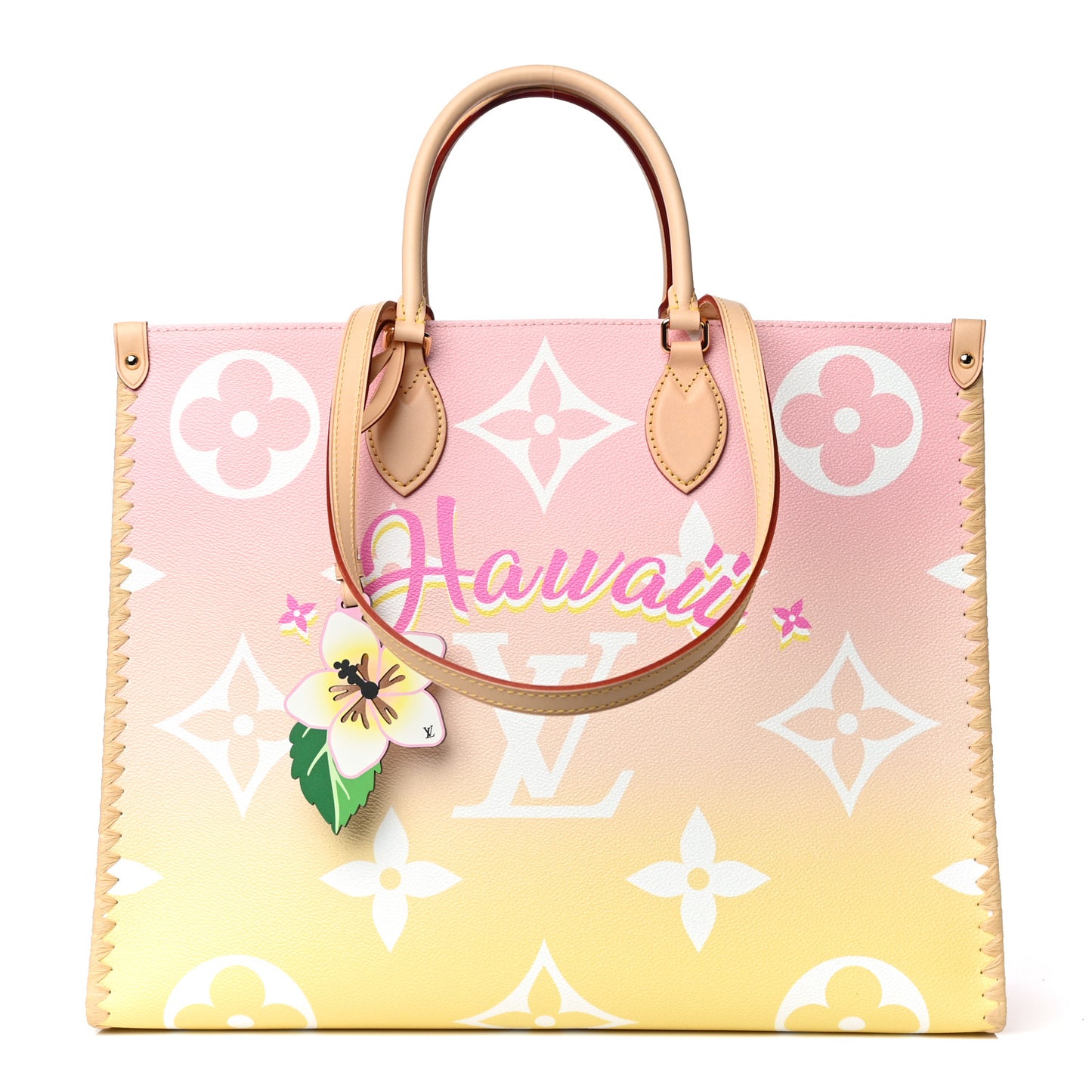 Monogram Giant By The Pool Hawaii Onthego GM Light Pink