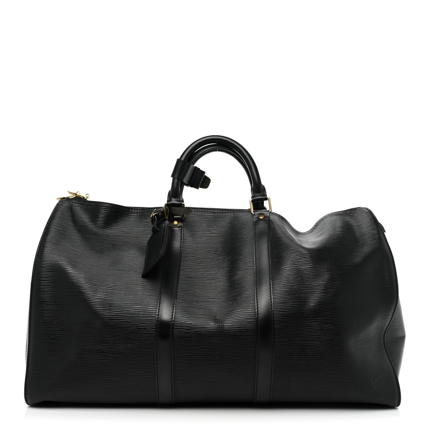 Louis Vuitton Epi Keepall 50 Black 1 of 23