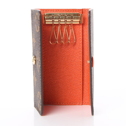 Louis Vuitton Monogram 4 Key Multicles Holder Poppy 6 of 10