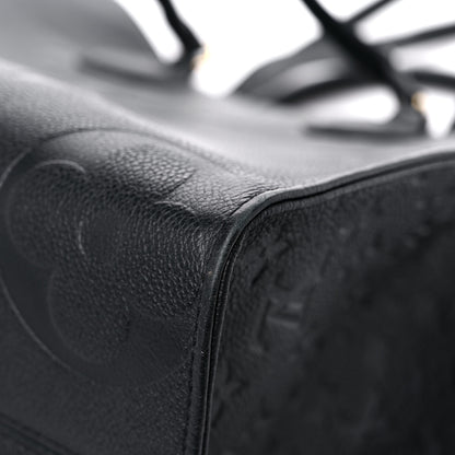 Louis Vuitton Empreinte Monogram Giant Onthego MM Black 8 of 14
