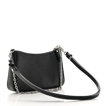Louis Vuitton Epi Easy Pouch On Strap Black 3 of 11