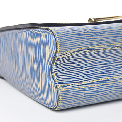 Louis Vuitton Epi Twist Shoulder Bag MM Denim Light 9 of 11