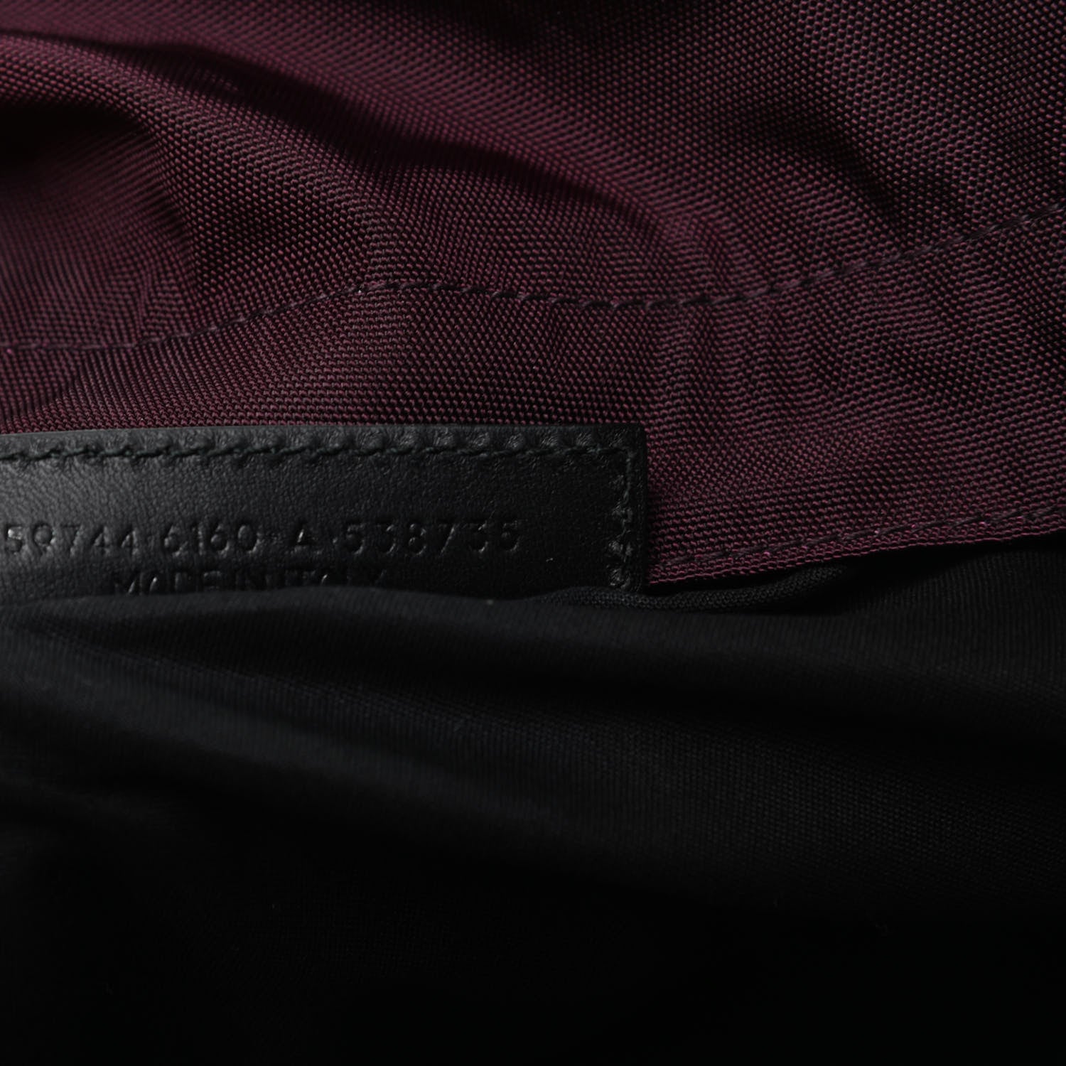 Balenciaga Nylon Canvas Explorer Backpack Bordeaux 7 of 9