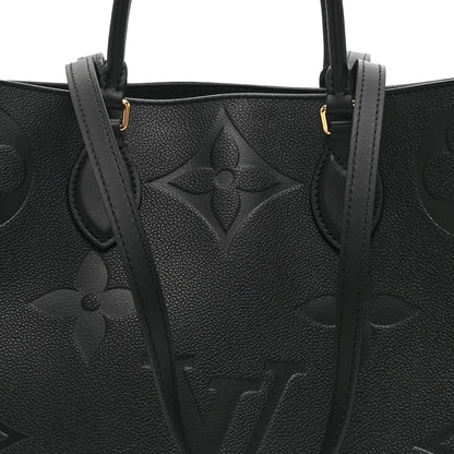 Louis Vuitton Empreinte Monogram Giant Onthego GM Black 7 of 9