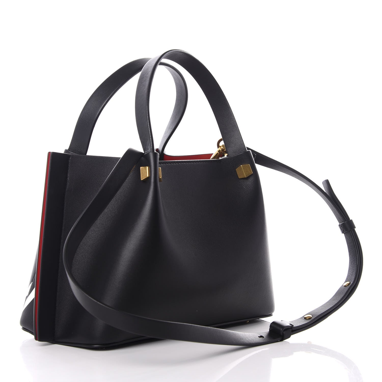 Valentino Garavani Nappa VLogo Small Escape Tote Black 2 of 8