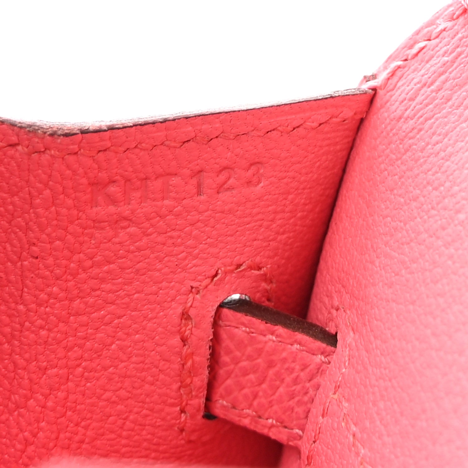 Hermes Epsom Birkin Sellier 25 Rose Azalee 7 of 10