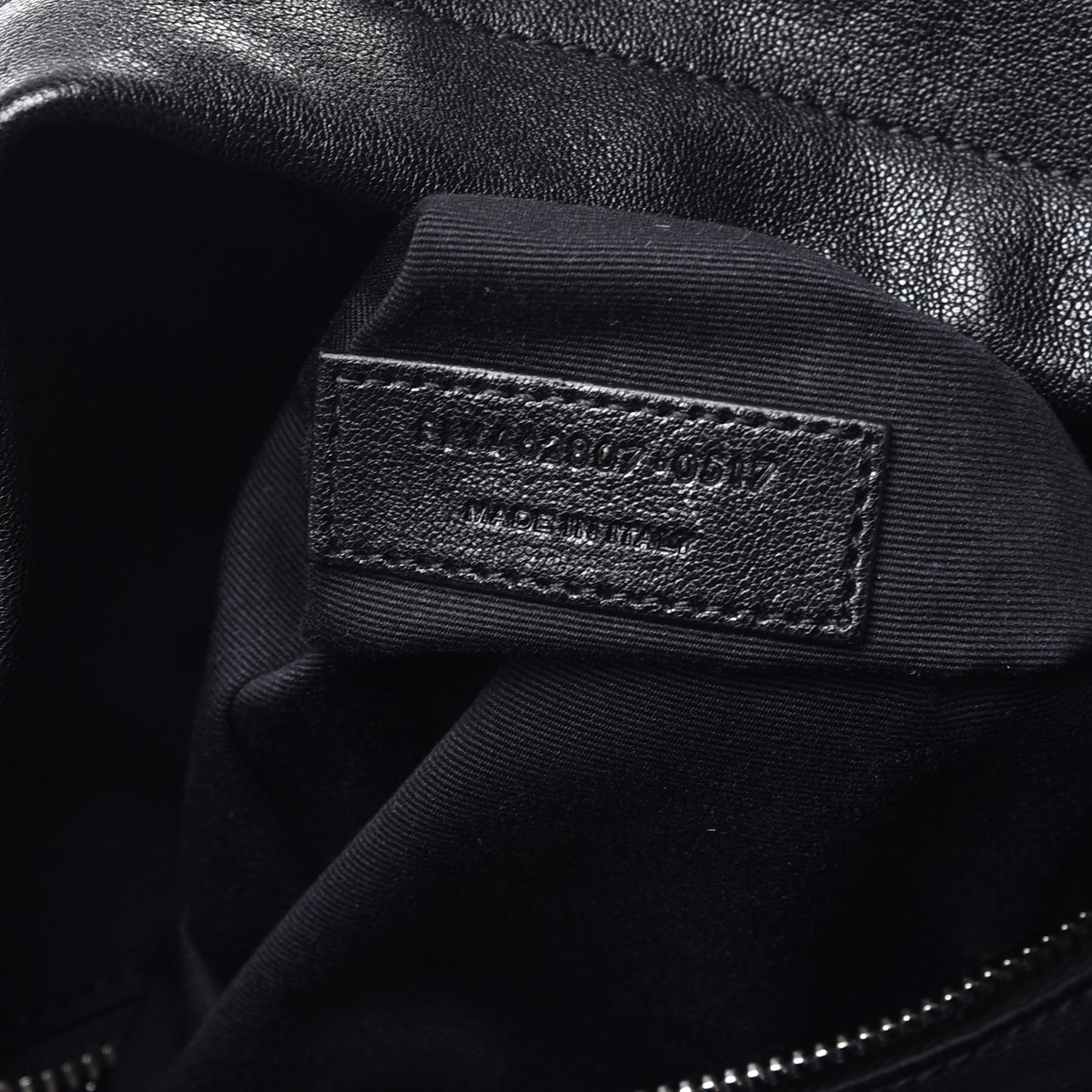 Lambskin Mini City Backpack Black