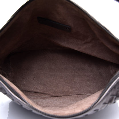 Bottega Veneta Metallic Nappa Intrecciato Small Shoulder Bag Steel 5 of 10
