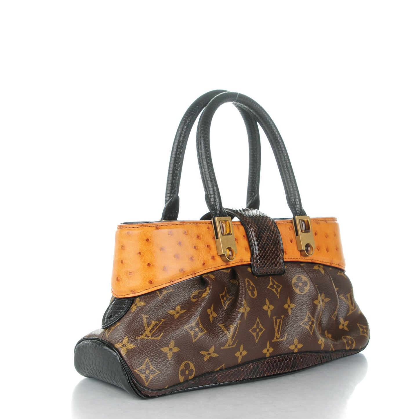 Monogram Ostrich Macha Waltz