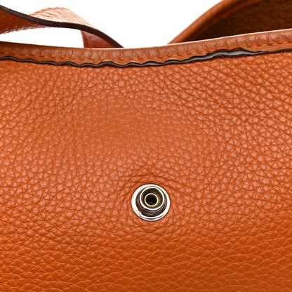 Hermes Taurillon Clemence Evelyne PM Orange 16 of 16