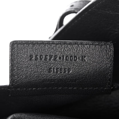 Balenciaga Calfskin Papier Ledger Zip Around Tote Black 7 of 9