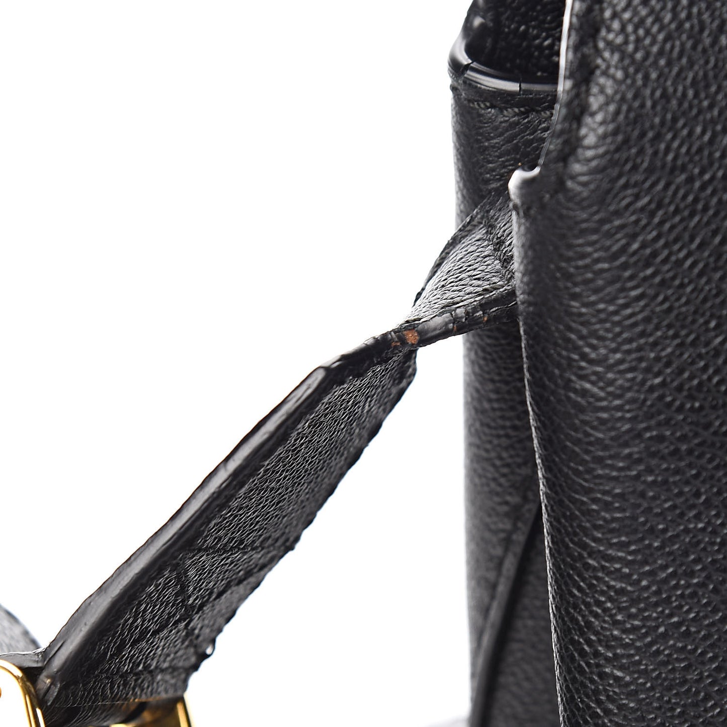 Soft Grain Calfskin House Check Small Helmsley Crossbody Black