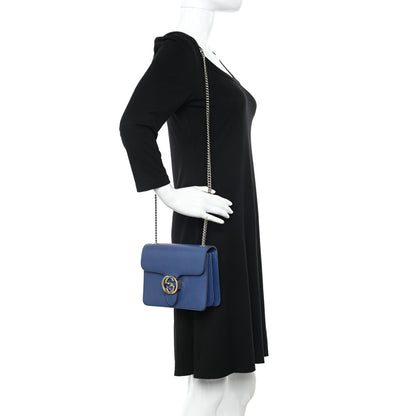Gucci Dollar Calfskin Small Interlocking G Shoulder Bag Caspian 2 of 10