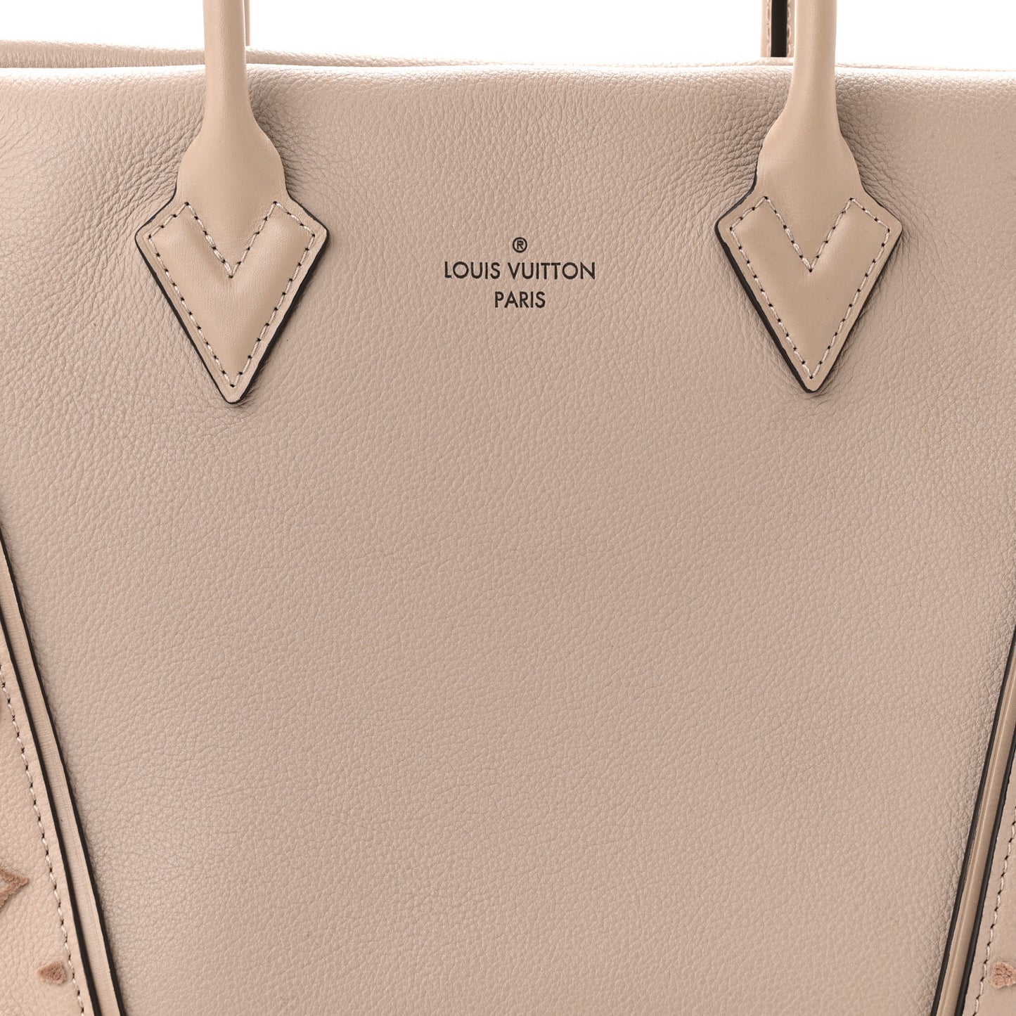 Veau Cachemire Tote W PM Galet