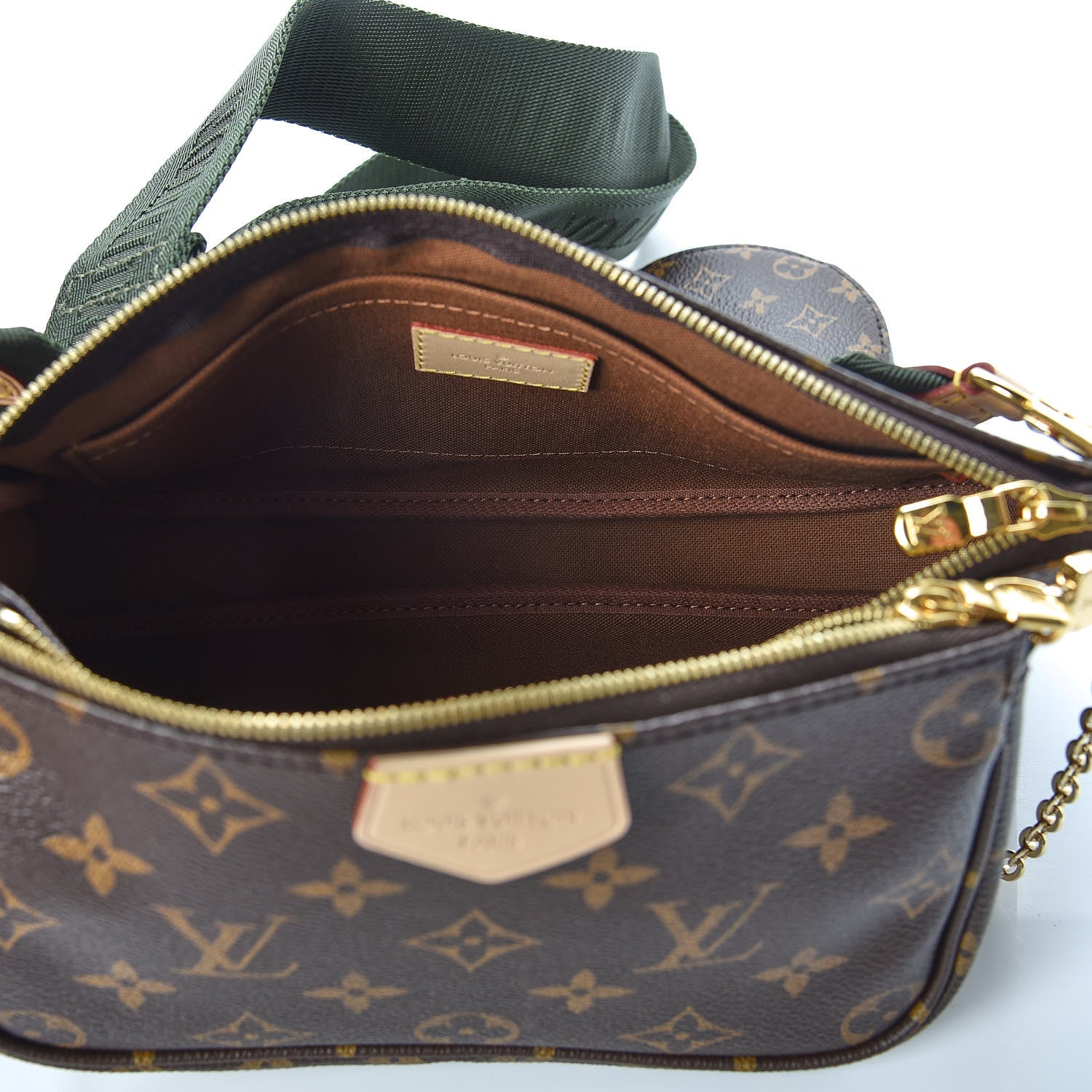 Louis Vuitton Monogram Multi Pochette Accessories Kaki 6 of 7