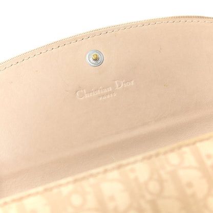 Christian Dior Monogram Flap Wallet Beige 6 of 11