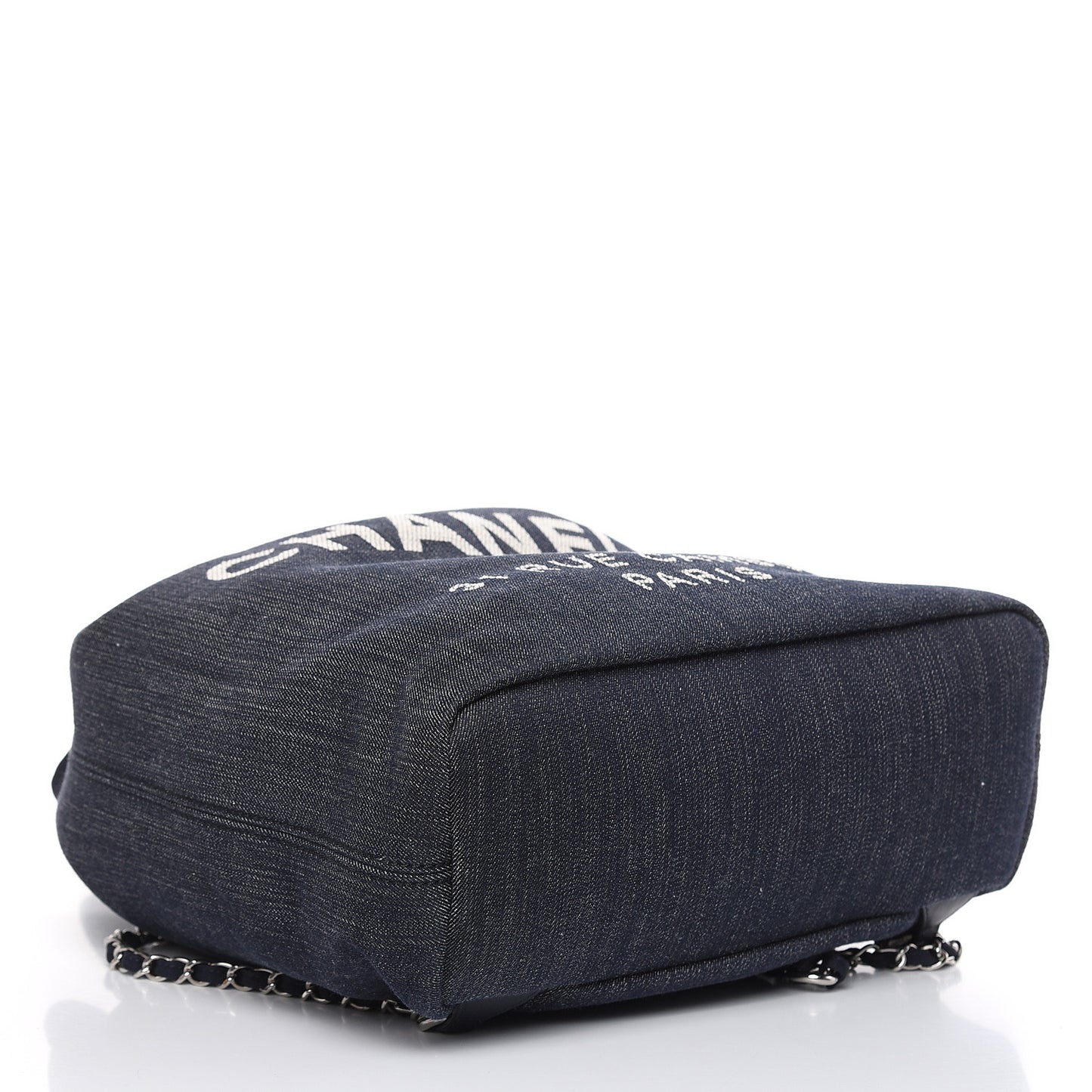Canvas Large Deauville Backpack Denim Blue