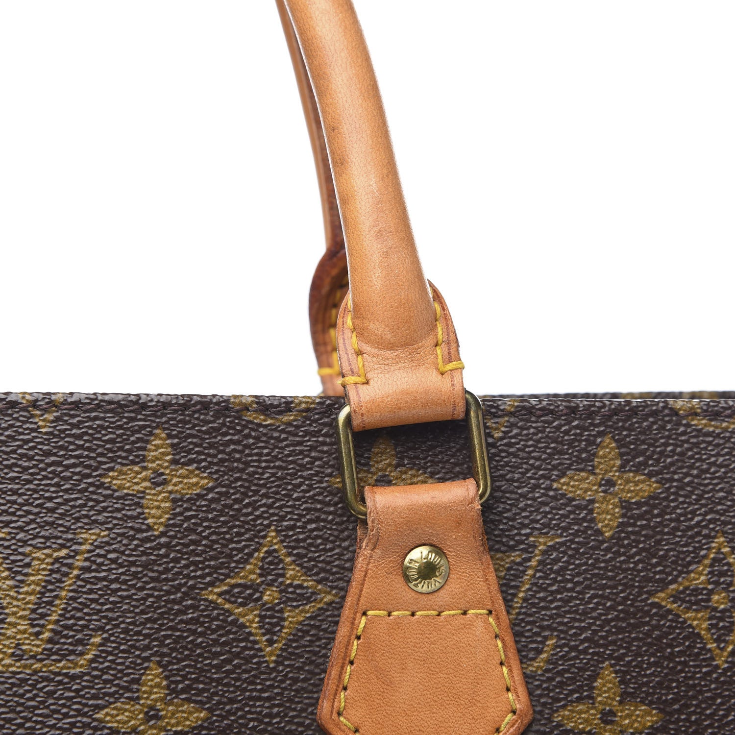 Louis Vuitton Monogram Sac Plat 10 of 13
