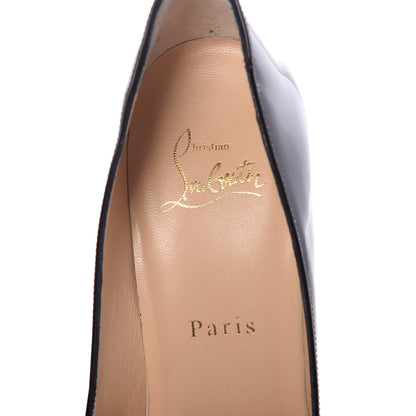 Christian Louboutin Patent Degrade Leopard Pigalle Follies 100 Pumps 38 Leopard Black 7 of 7